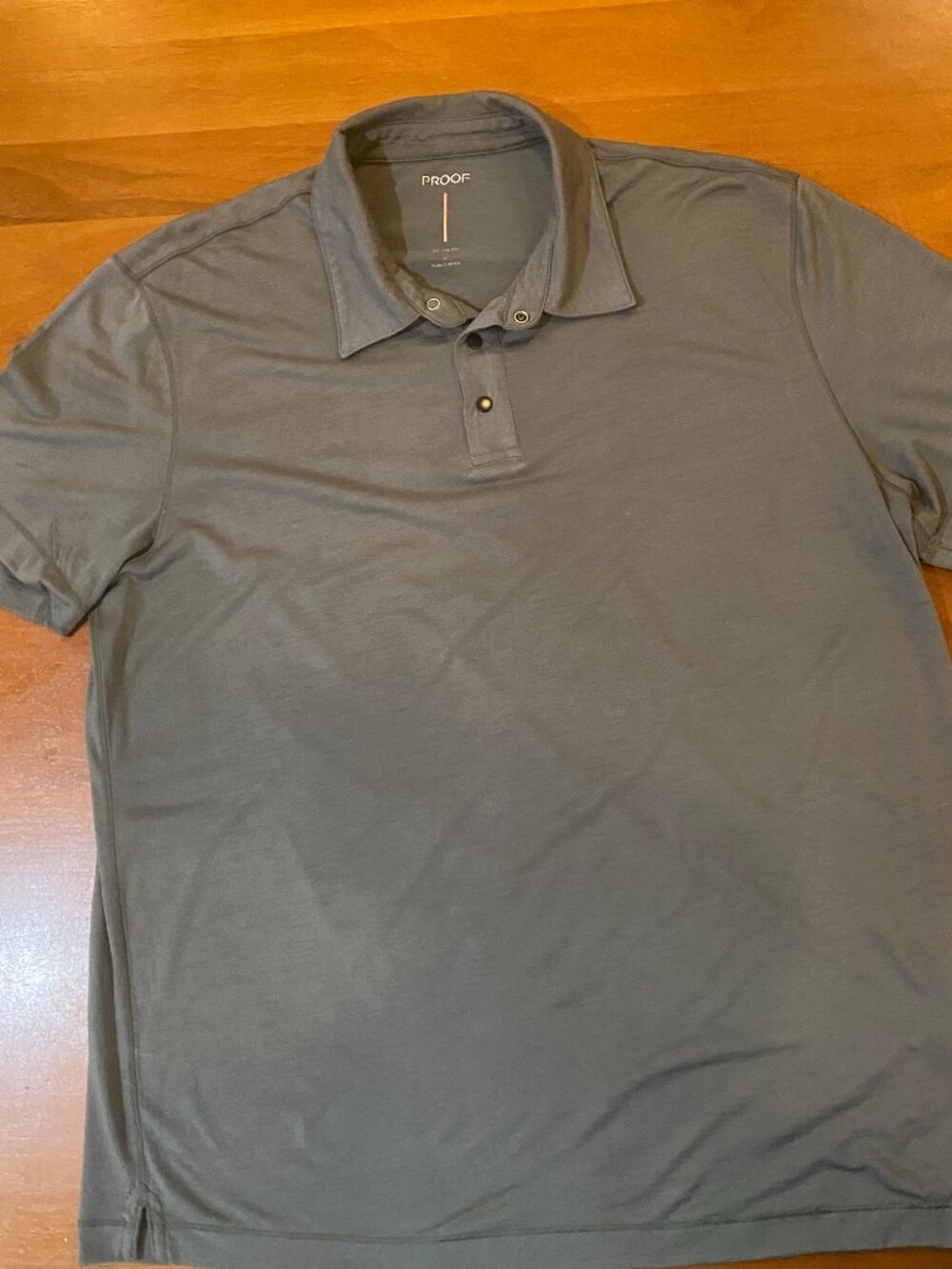 Proof @ Huckberry 72-Hour Merino Wool Men's Polo - Size L